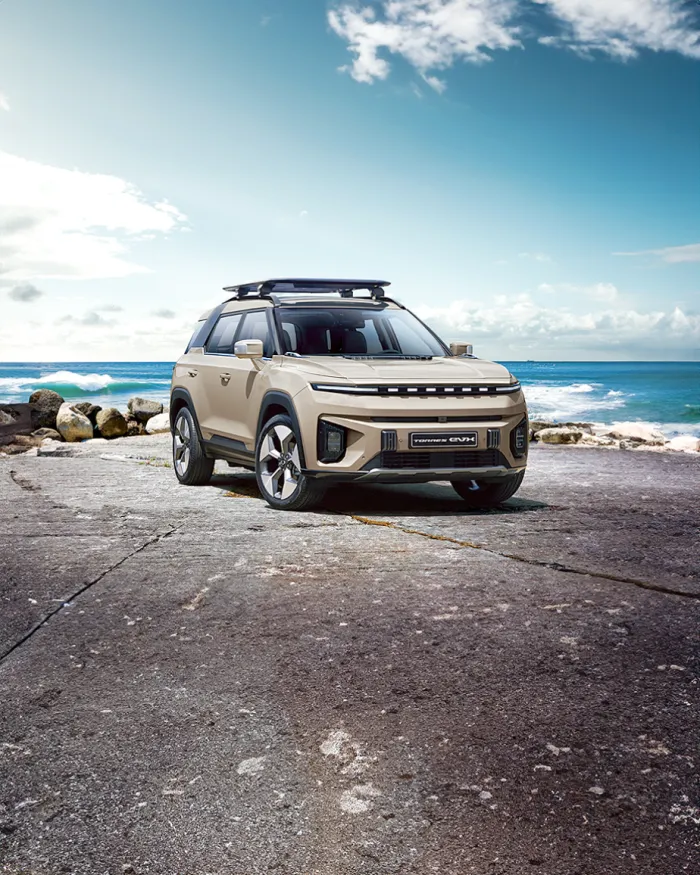 KGM Torres EVX, el h&iacute;brido perfecto